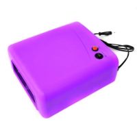 УФ Лампа Global Fashion 818 LED 36 W для сушіння і нарощування нігтів глянцева 4 лампи Змінні 36 ВТ