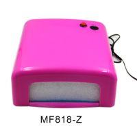 УФ Лампа Global Fashion 818 LED 36 W для сушіння і нарощування нігтів глянцева 4 лампи Змінні 36 ВТ