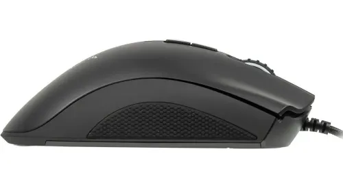 Ігрова дротова комп'ютерна мишка Weibo S320 USB 7 Кнопок з RGB підсвічуванням для ПК, геймерська USB миша 4800 DPI для комп'ютера і ноутбука Чорна