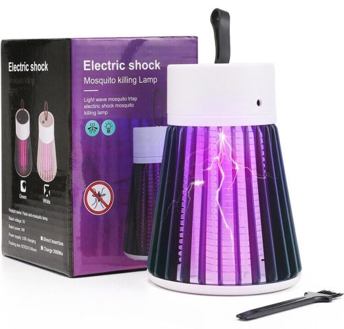 Антимоскітна акумуляторна лампа знищувач комарів і мух Mosquito killing lamp BG-002, акумуляторна Пастка від комах з підсвічуванням в похід