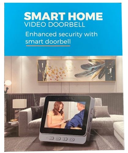 Бездротовий дверний Bluetooth Відеодомофон Smart Doorbell M165 дзвінок з камерою і двостороннім зв'язком, Блютуз домофон камера з дзвінком для дому