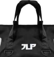 Універсальна спортивна сумка JLP 4081 2 відділення на блискавці для щоденного використання, Дорожня сумка для речей 39х38х23 см для спорту Чорна