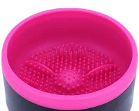 Електричний очищувач пензлів для макіяжу Makeup brush cleaner LY-609, Щітка поставка для очищення для чищення макіяжних пензликів від USB