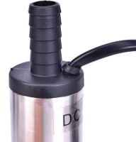 Занурювальний дизельний насос Diesel Pump автомобільний для перекачування дизельного палива з кліщами 24V 38 мм, Електронасос 24 В для гасу і мазуту