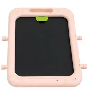 Двосторонній дитячий мольберт Oleoca J3269 «4 в 1» — набір для малювання маркером і крейдою, магнітна дошка з кільцем для баскетболу, від 3 років J-3269