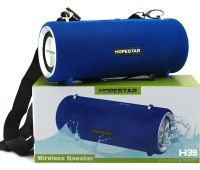 Бездротова Bluetooth колонка Hopestar H39 10W портативна акумуляторна блютуз акустика зі світлодіодним LED підсвічуванням FM-радіо USB microSD AUX