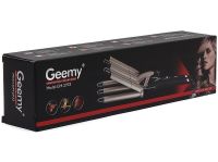 П'ятихвильова плойка для завивки волосся Geemy GM-2933 щипці п'ять хвиль з керамічним покриттям 17 мм прилад для укладання голлівудських локон Geemy