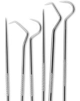 Набір для чищення зубів Dental Toothpick Set 7 в 1 портативний комплект інструментів зубочисток для догляду за порожниною рота в металевому футлярі