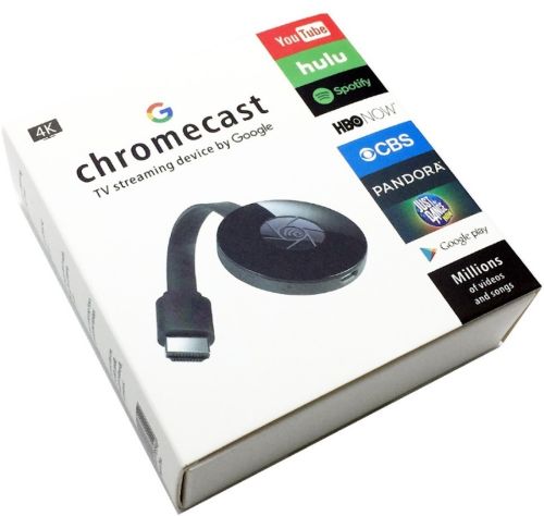 Бездротовий Wi-Fi HDMI приймач адаптер Chromecast MiraScreen G2 мультимедійний медіаплеєр з вбудованим WiFi модулем з телефону на телевізор Чорний