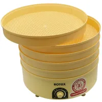 Електрична сушарка ROTEX RD660-Y на 5 відсіків для сушіння овочів і фруктів з терморегулятором 520W, електросушарка дегідратор 20л для продуктів