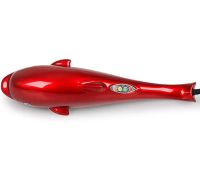 Інфрачервоний ручний масажер Dolfin KL - 98 / JT-889 електромасажер Дельфін великий для спини і шиї з насадками, великий антицелюлітний вібромасажер для всього тіла 39 см
