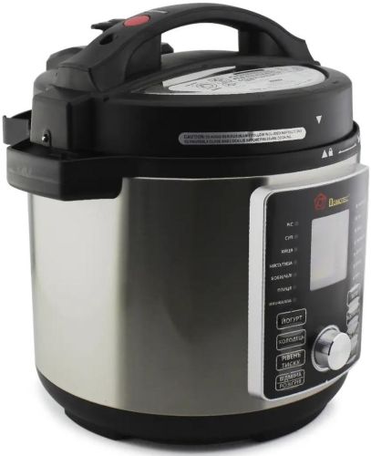 Мультиварка скороварка Domotec MS-7728 29 в 1 на 5.6 л електрична фритюрниця 1500W мультиповар з підігрівом, сенсорним дисплеєм і таймером MS7728