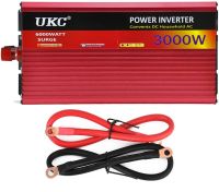 Автомобильный инвертор напряжения UKC AR-3000M 12V-220V 3000W с функцией плавного пуска, авто преобразователь напряжения тока 12В 220В 3000Вт