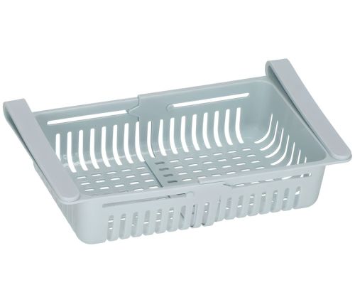 Раздвижной органайзер в холодильник Stretchable Hanging Storage Rack TM18013 подвесной контейнер, выдвижная полка, корзинка для хранения продуктов