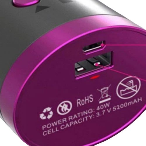 Бездротова плойка для укладання волосся Ramindong BeautyStar Maxtop Hair Curler WM-002 акумуляторний автоматичний стайлер, бігуді для локонів USB