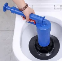 Пневматический вантуз высокого давления Toilet dredge Gun, Плунжер для раковины с гидроударом, для прочистки труб канализации Plunger Pipe Dredger