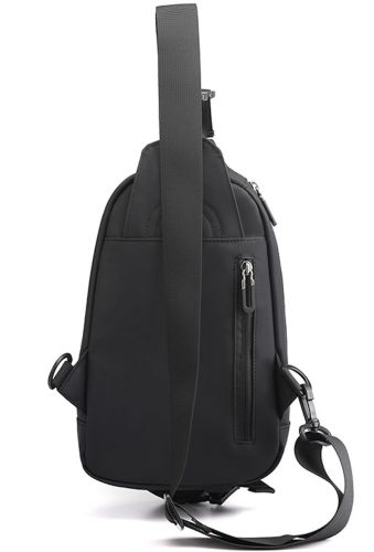 Мужская сумка через плечо Baellery Cross Body Bag JXA1808 нагрудная водонепроницаемая повседневная бананка на грудь из искусственной кожи 13Х17 см