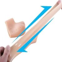 Силіконовий фіксатор для п'ят Heel Anti Crack протектор бандаж для захисту від мазолей натирання, натоптишів, вкладиші від тріщин для захисту стоп