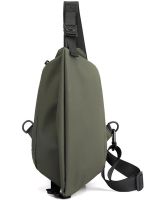 Мужская сумка через плечо Baellery Cross Body Bag JXA1808 нагрудная водонепроницаемая повседневная бананка на грудь из искусственной кожи 13Х17 см