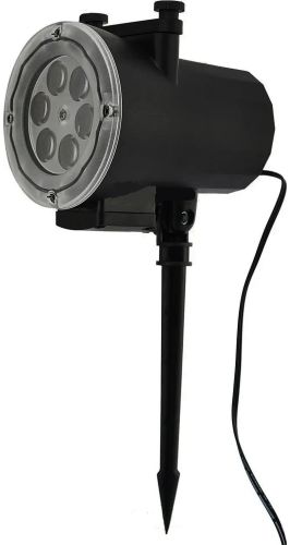 Уличный лазерный проектор Led Change Card Garden Projector PJ-518 на 12 картриджей RGB изображений, новогодний светодиодный диско прожектор с пультом