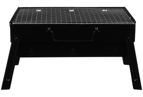 Складаний BBQ гриль 43 см BBQ Grill Portable TL-372 розкладний переносний мангал на деревному вугіллі і дровах, Портативний барбекю валізу з сіткою
