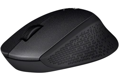 Бездротова оптична миша Logitech M330 Silent Plus Black ігрова геймерська мишка на батарейці для ПК комп'ютера і ноутбука 2.4 GHZ USB чорна