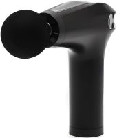 Ручний масажний пістолет Fascial Gun Pro HB-005 Black 4 насадки, бездротовий перкусійний вібромасажер для всього тіла на акумуляторі Чорний