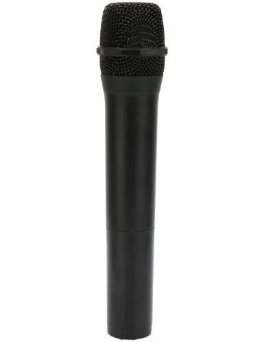 Акумуляторна колонка караоке Su-Kam BT-100D 500W USB AUX SD портативна акустична Bluetooth система з бездротовим мікрофоном 12V/220V Чорна