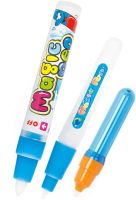 Дитячий розвиваючий килимок для малювання водою Magical Aqua Mat 120х90 см ігровий водонепроникний акваковрик з водними маркерами і трафаретом