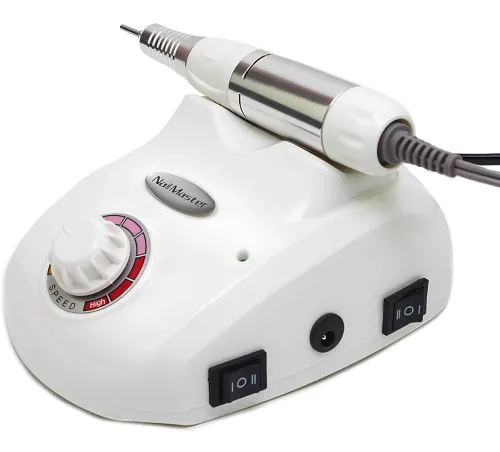 Машинка фрезер для манікюру і педикюру Beauty Nail DM-502 35000 оборотів, електричний апарат для обробки нігтів з насадками і педаллю