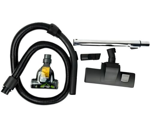 Вакуумний контейнерний пилосос Bitek BT-8663G 2400W з циклонним фільтром, контейнером на 3 л, регулятором потужності та насадками для сухого прибирання Зелений