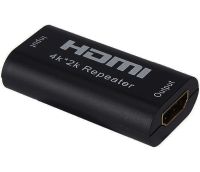 Конвертер HDMI Repeater 4k повторювач, Підсилювач відеосигналу до 40 метрів, автономний Репітер ретранслятор HDMI-HDMI подовжувач для пристроїв