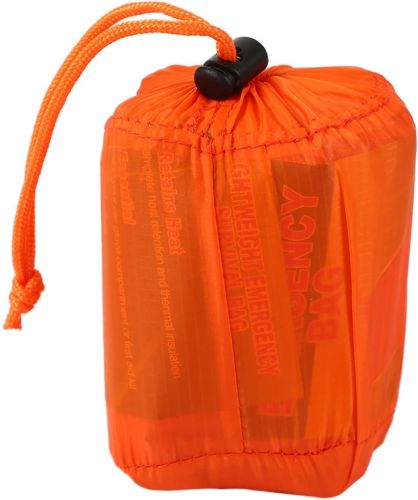Аварийный спальный мешок Emergency Sleeping Bag многоразовый водонепроницаемый спасательный термомешок, спальник из фольги для экстремальных условий
