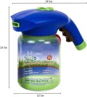  Жидкий газон Hydro Mousse Liquid Lawn 2 в 1 + распылитель для гидропосева с жидкостью Гидро Маус для засева и придания густоты газона