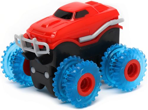 Набір канатний автотрек Trix Trux as - 331 дитячий комплект мотузкова дорога з трасою, натяжним тросом і трюк машинкою на батарейках Монстр Трек