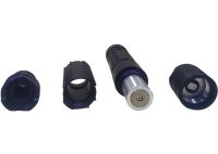 Лазерная указка Laser Blue YX-B008 10000mW синий лазер со сменными насадками до 50 км, астрономический лазерный целеуказатель на аккумуляторе B008