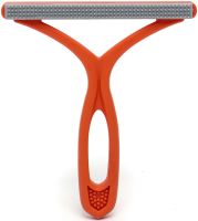 Двостороння щітка для видалення шерсті тварин Dual-purpose Brush Hairball Buster sf246 скребок для чищення ворсу і катишків з меблів і килимів