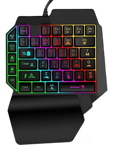 Ігровий комплект Bluetooth Mix Elite se Plus для IOS Android телефону і планшета конвертер дротова клавіатура k12x мишка G2 з килимком і підсвічуванням