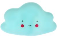 Світлодіодний нічник з підсвічуванням хмарка Cloud Night Light NL - 307 дитячий портативний настільний LED світильник хмарка на батарейках Camelion