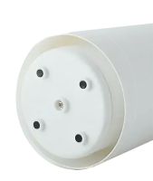Настільний обертовий органайзер Cosmatic Rack XL-278 для дрібниць і косметики 24х12 см, обертається підставка 360 для пензликів і макіяжу Білий