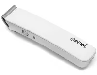 Акумуляторна машинка для стрижки волосся Gemei GM-717 бездротовий чоловічий бездротовий тример для окантовки бороди і вусів зі змінними насадками і підставкою