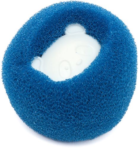 Набор многоразовых шариков для стирки Magic Laundry Ball Kit комплект мячиков 2 штуки, фильтр губка для очищения тканей и удаления волос и шерсти