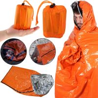 Аварийный спальный мешок Emergency Sleeping Bag многоразовый водонепроницаемый спасательный термомешок, спальник из фольги для экстремальных условий