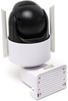 Вулична IP камера відеоспостереження Solar Camera V36 WI-FI поворотна відеокамера з двома лінзами і віддаленим доступом від сонячної панелі V36