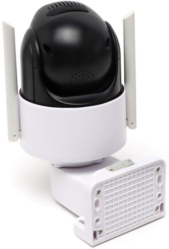 Вулична IP камера відеоспостереження Solar Camera V36 WI-FI поворотна відеокамера з двома лінзами і віддаленим доступом від сонячної панелі V36