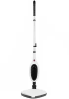 Ручна парова швабра Steam Mop PR-355 12-в-1, 300 мл — пароочищувач високого тиску з баком для води та насадками для прибирання та миття підлоги, що працює від мережі