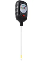 Аналізатор ґрунту для вимірювання вологості Soil Tester S-9 3 в 1 тестер вимірювач для контролю pH і родючості для саду, городу та кімнатних рослин