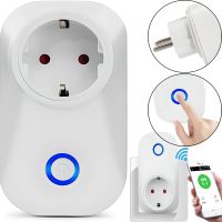 Умная WiFi розетка WiFi Smart Socket Plug SA-14 10A 100-240V с дистанционным управлением с телефона, Смарт розетка с Wi-Fi подключением в розетку