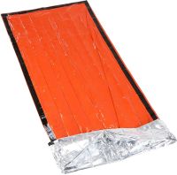Аварийный спальный мешок Emergency Sleeping Bag многоразовый водонепроницаемый спасательный термомешок, спальник из фольги для экстремальных условий