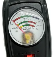 Аналізатор ґрунту для вимірювання вологості Soil Tester S-9 3 в 1 тестер вимірювач для контролю pH і родючості для саду, городу та кімнатних рослин